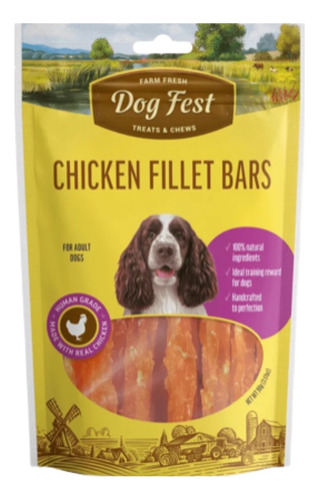 Dog Fest® Barras De Filete De Pollo 90grs