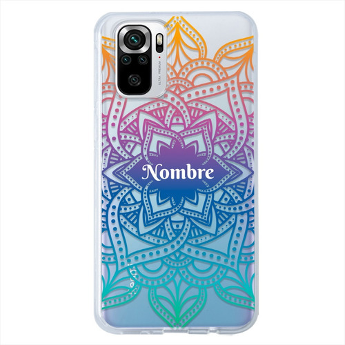 Funda Xiaomi Mandalas Personalizada Con Tu Nombre