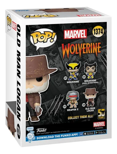 Funko Pop! Marvel: Wolverine 50th - Ultimate Old Man Logan