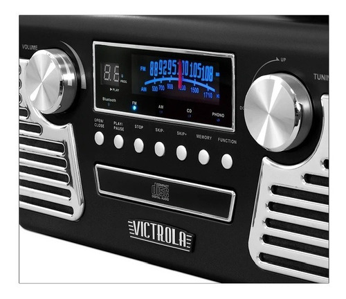 Imagen 5 de 9 de Victrola Tocadiscos Multifuncional 6-in-1, The Retro 50´s