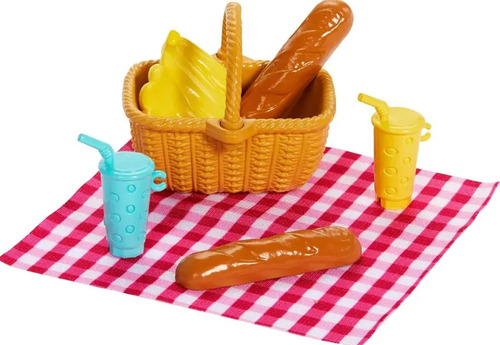 Barbie Malibu Conjunto Piquenique Chelsea Jbf43 Mattel