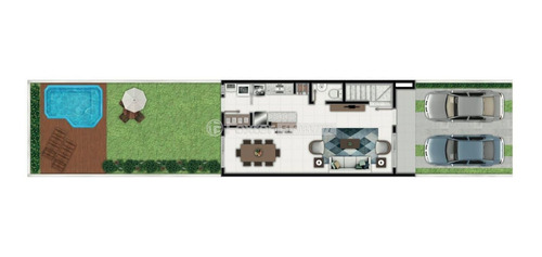 Casa Em Condomínio, 3 Dormitórios, 108.66 M², Aberta Dos Morros - 198986