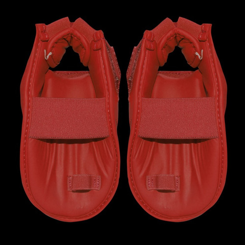 Asiana Espinillera Con Empeine Karate Rojo L
