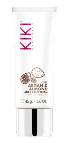 Crema Manos Y Pies Kiki Idraet Argan Y Almendras 45g