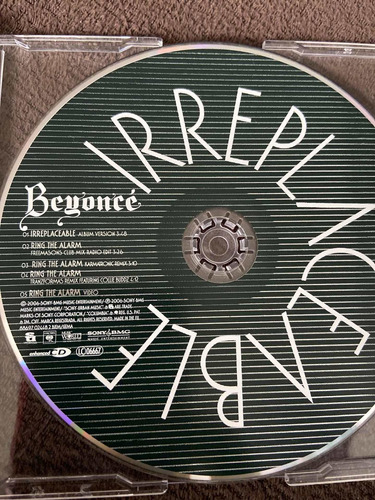 Cd Single Beyonce Irreplaceable Cd2 (Usado)