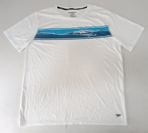 Playera Speedo Deportiva Con Imagen De Montaña 