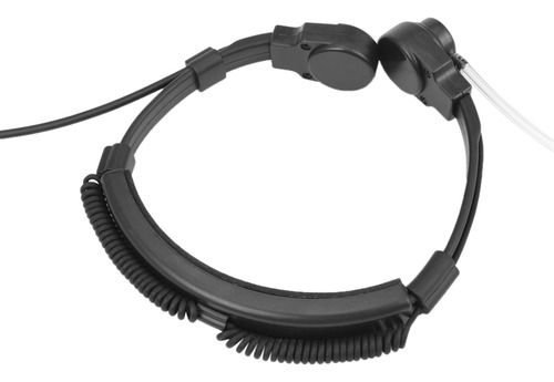Micrófono De Garganta Táctica Con Conector De 3,5 Mm, Ajuste