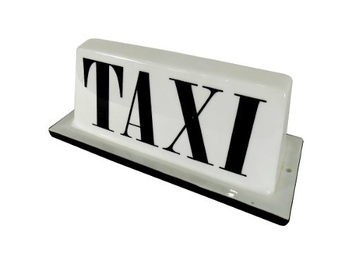 Copete Taxi Blanco (300b)  Chap/nct - 08235