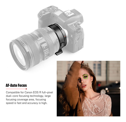 Adaptador Ef-eosr Para Lentes Ef/ef-s Para Cámaras Eos R/rp