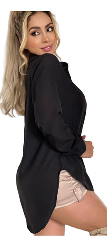 Camisera Tipo Oversize Dama Colores Tendencia S,m,l