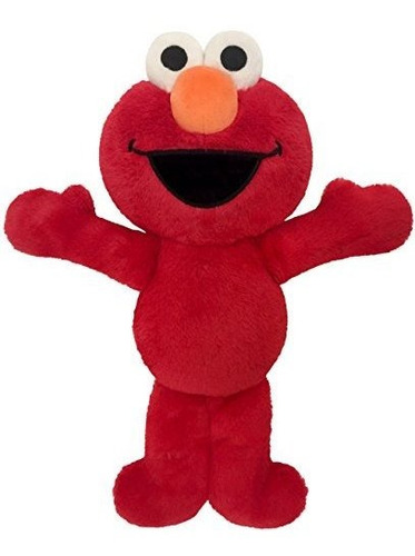 Calle De Sésamo De Peluche De Felpa Elmo Rojo Almohada...