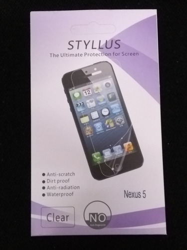 Imagem 1 de 5 de Kit Com 10x Película Frontal LG Nexus 5 Novo