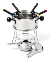 Comprar Conjunto Fondue Queijo Chocolate 10 Peças E 1 Litro Inox