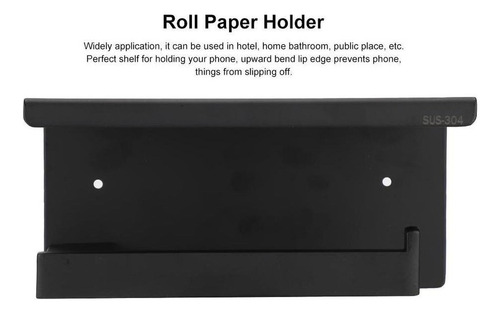 L Soporte De Papel Higiénico De Acero Inoxidable Para Papel