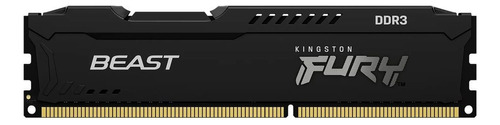 Memoria Kingston Ddr3 4g 1600 Mhz Fury Black (ds)