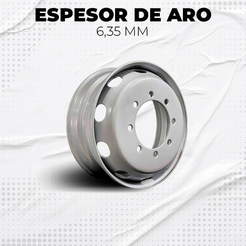 Llanta Dual Disco 7,5 X 22,5 - 220 Mm - Trailers Acoplados