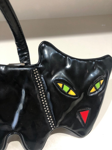 Bolso De Gato Moschino Jens Edicion Negro