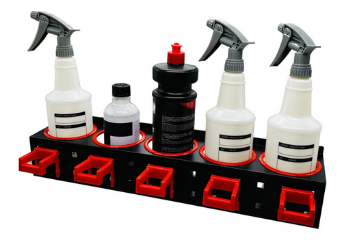 Spray Bottle Spray Bottle Storage Rack Rail De Montaje En La