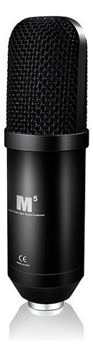 Micrófono De Condensador Profesional Icon M5 Color Negro