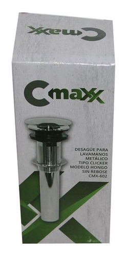 Imagen 4 de 8 de Desagüe P/ Lavamanos Tipo Clicker Modelo Hongo, S/ Rebose Pc