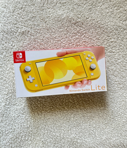 Nintendo Switch Lite 32gb Amarillo - Consola De Juegos