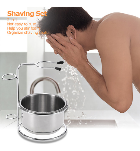 Soporte Para Tazas De Afeitar Anself.soporte De Afeitado