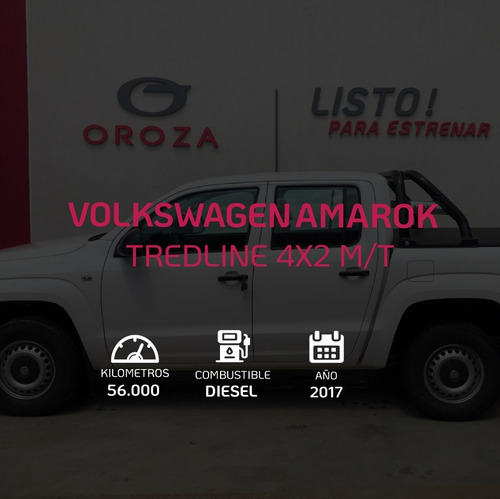 Volkswagen Amarok Tredline 4x2 M/t
