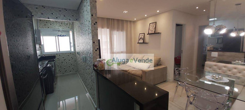 Imagem 8 de 30 de Apartamento Com 2 Dormitórios, 1 Suíte, 1 Vaga De Garagem, À Venda No Condomínio Enjoy, 60 M² Por R$ 450.000 - Vila Augusta - Guarulhos/sp - Ap0308