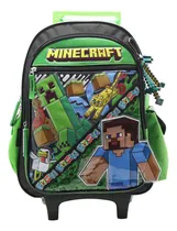 Comprar Mochila Minecraft Escolar Grande Diseño Creeper Duradera