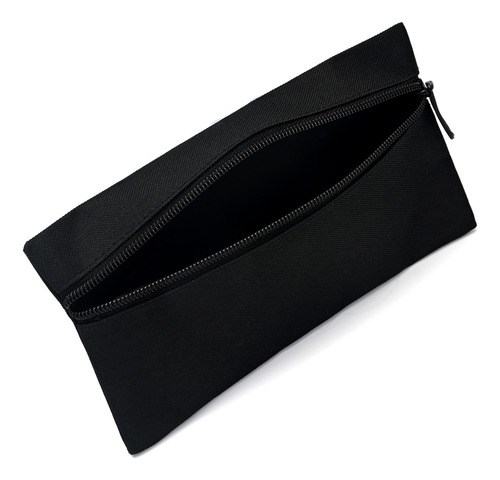 Cartuchera Goodpak Escolar Negra Lisa 1 Cierre 22 Cm Color Negro Negro