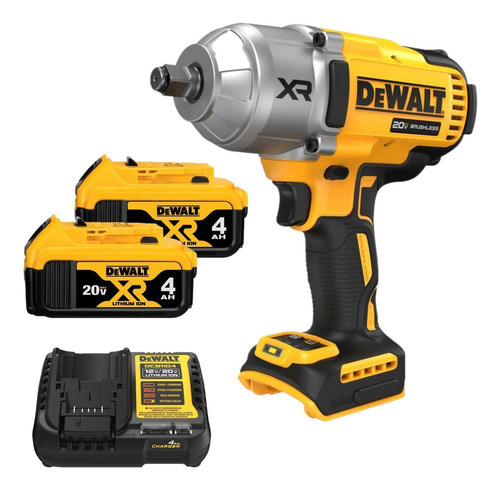 Chave De Impacto Dcf900 + 2 Baterias + Carregador Dewalt
