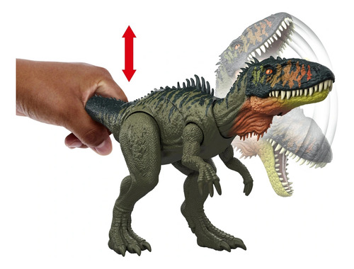 Dinossauro Jurassic World Recomeço Gigantic Thrashers Mattel