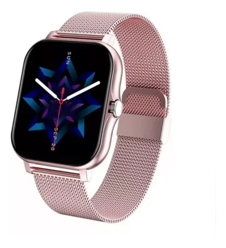 Reloj Inteligente Mujer Bluetooh Rosado