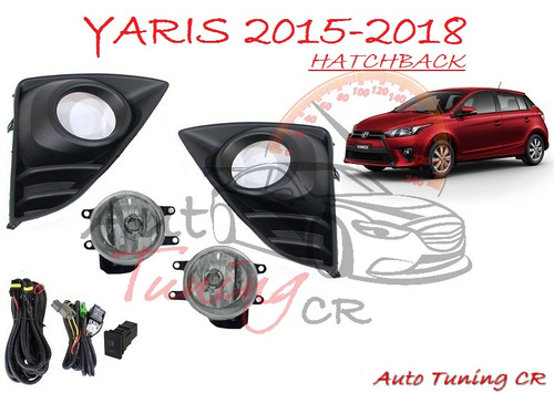 Imagen 1 de 1 de Halogenos Toyota Yaris 2015-2018 Hb