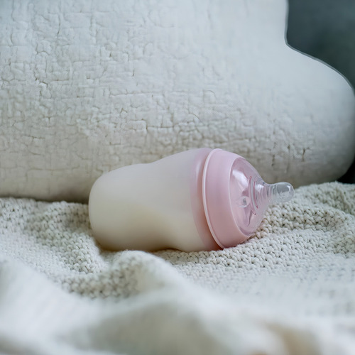 Teteros De Silicona Tommee Tippee Recién Nacido 0 Meses + Color Rosa