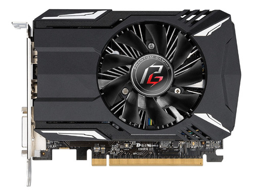 Placa De Video Asrock Phantom Gaming Radeon Rx550 2g