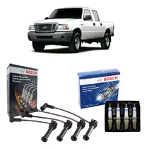 Comprar Jogo Cabo E + Velas Ford Ranger 2.3 16v Gas. 2011 Bosch