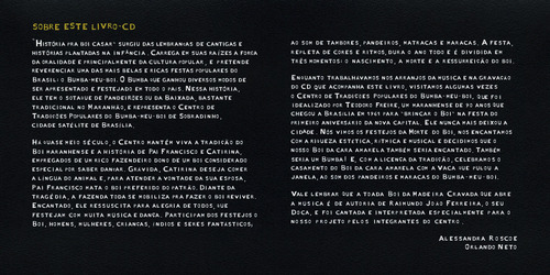História pra boi casar, de Roscoe, Alessandra. Coleção livro e música Editorial Editora Peirópolis Ltda, capa mole em português, 2010