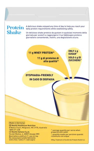 Thicken Up Protein Sache 25gr Sabor Baunilha