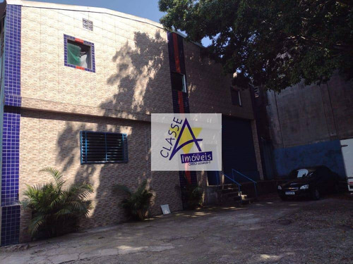 Imagem 3 de 5 de Galpão, 1160 M² - Venda Por R$ 500.000,00 Ou Aluguel Por R$ 17.500,00/mês - Vila Santa Antônia - Diadema/sp - Ga0090