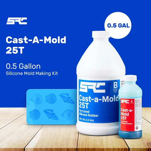 Proyectos De Fundicion Versatiles Con Cast-a-mold 25t Rtv