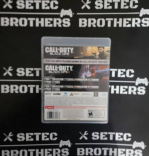 Call Of Duty Black Ops 1 Y 2 Combo Pack Fisico Ps3 (Usado)