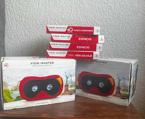 Lote De Visores Y Discos De Realidad Virtual View Master