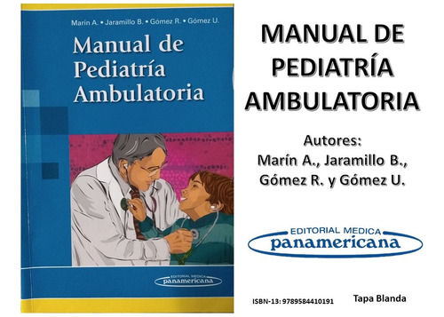 Libro Manual De Pediatría Ambulatoria Médica Panamericana