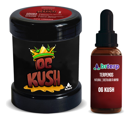 Terpenos Og Kush 10ml - Wax Liquidizer Shatter Bho Rosin Ice