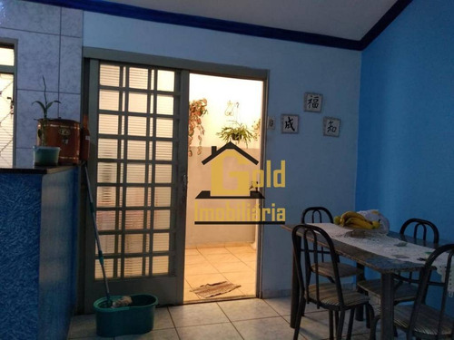 Casa Com 3 Dormitórios À Venda, 44 M² Por R$ 224.700 - Jardim Paiva - Ribeirão Preto/sp - Ca0626