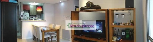 Apartamento Com 2 Dormitórios À Venda, 58 M² Por R$ 424.000,00 - Vila Gumercindo - São Paulo/sp - Ap3137