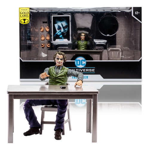 Mcfarlane Dark Knight Joker Sala De Interrogatorio