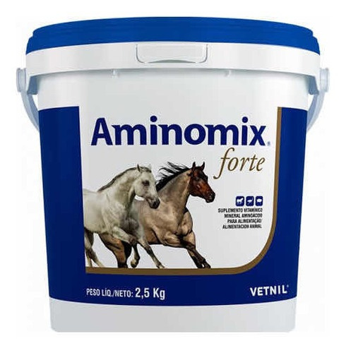 Aminomix Forte 2.5kg Equinos/caballos Distribuidora Aguada