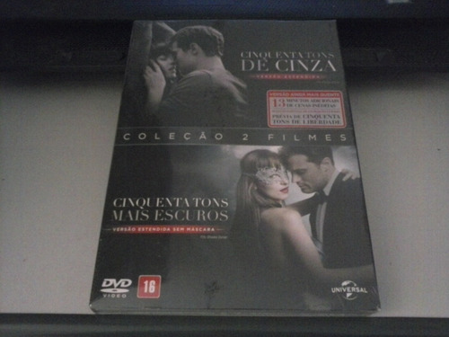 Dvd - Cinquenta Tons De Cinza / Tons Mais Escuros - Lacrado